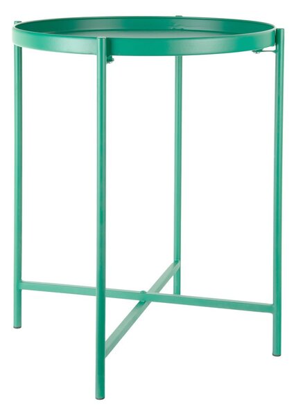 Metalowy okrągły stolik ø 40 cm Meseta – Leitmotiv