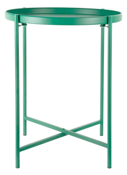 Metalowy okrągły stolik ø 40 cm Meseta – Leitmotiv