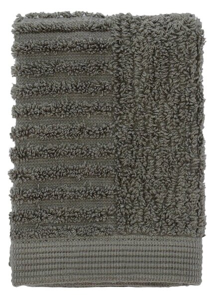 Bawełniany ręcznik frotte w kolorze khaki 30x30 cm Classic – Zone