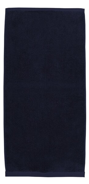 Ciemnoniebieski bawełniany ręcznik frotte 50x100 cm Comfort – Södahl