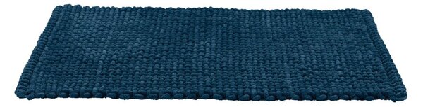 Ciemnoniebieski tekstylny dywanik łazienkowy 50x80 cm Covelo – Wenko