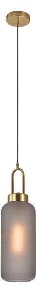 Lampa wisząca w kolorze złota ze szklanym kloszem ø 13 cm Luton – House Nordic