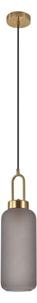 Lampa wisząca w kolorze złota ze szklanym kloszem ø 13 cm Luton – House Nordic