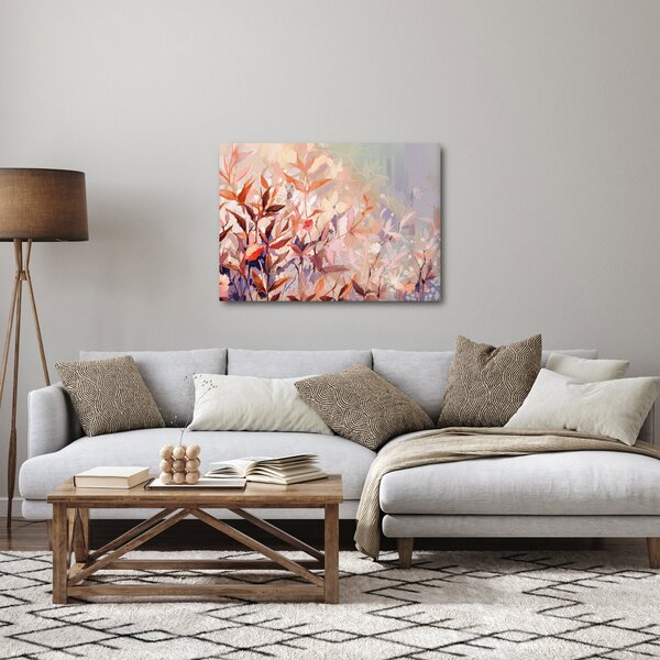 Obraz - Malowanie pastelami jesieni (70x50 cm)