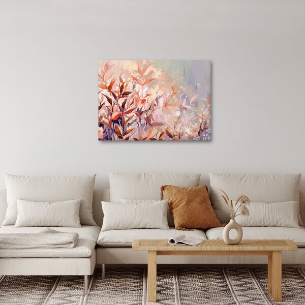 Obraz - Malowanie pastelami jesieni (70x50 cm)