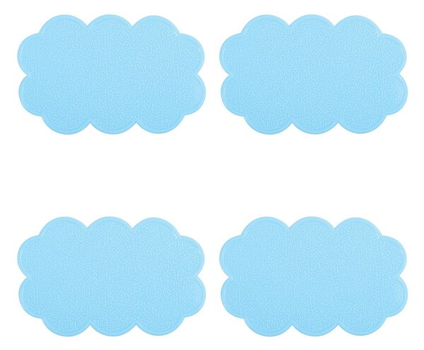 Dziecięce maty antypoślizgowe do wanny 4 szt. 9x14,5 cm Nuages – MSV