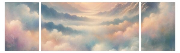 Obraz - Chmury (170x50 cm)