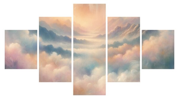 Obraz - Chmury (125x70 cm)