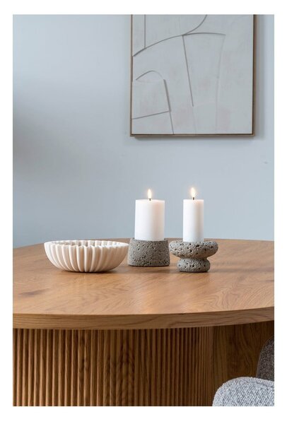 Świeczniki z cementu na świeczkę typu tealight zestaw 2 szt. – House Nordic
