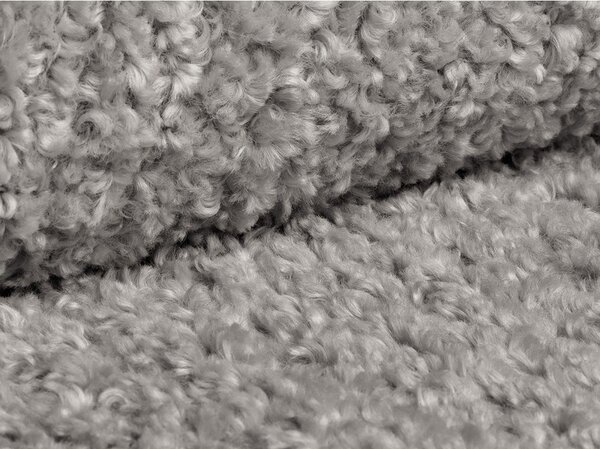 Jasnoszary narożnik modułowy z materiału bouclé (lewostronny) Bellis – Micadoni Home