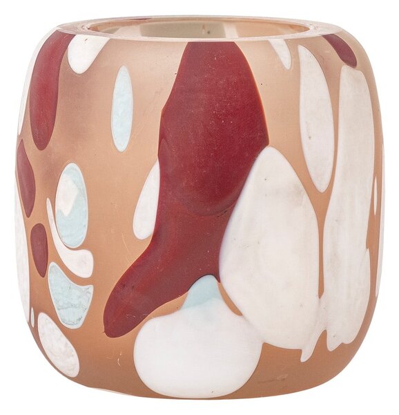 Szklany świecznik na świeczkę typu tealight Karan – Bloomingville