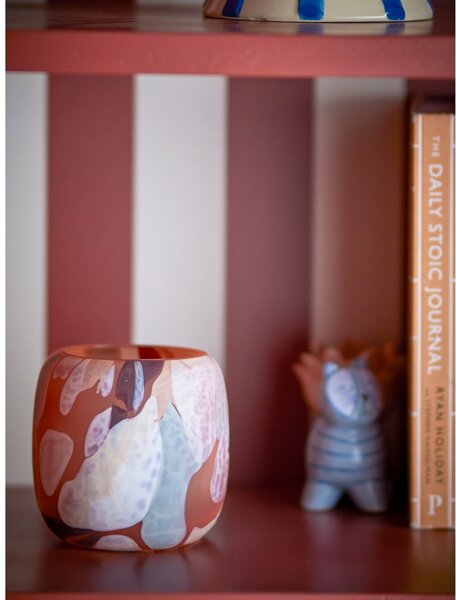 Szklany świecznik na świeczkę typu tealight Karan – Bloomingville