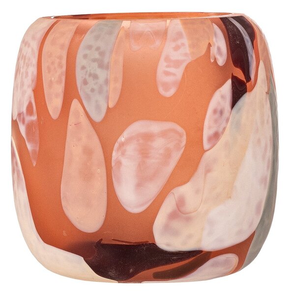 Szklany świecznik na świeczkę typu tealight Karan – Bloomingville