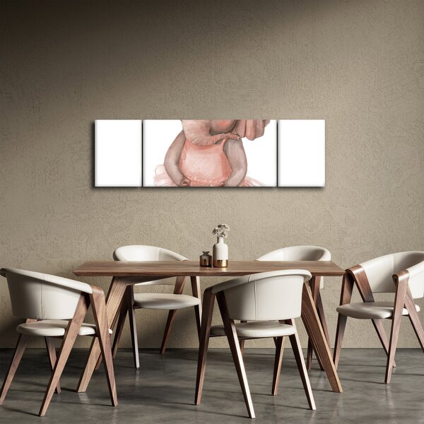 Obraz - Zwierzątko akwarelowe N⁰5 (170x50 cm)
