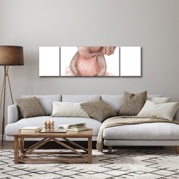 Obraz - Zwierzątko akwarelowe N⁰5 (170x50 cm)