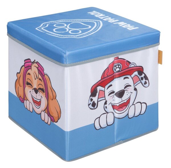 Tekstylny dziecięcy pojemnik na zabawki 30x30x30 cm Paw Patrol – Roba