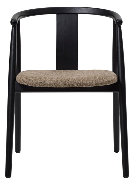 Czarno-beżowe krzesło Relate – Unique Furniture