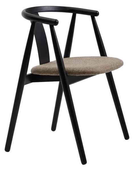 Czarno-beżowe krzesło Relate – Unique Furniture