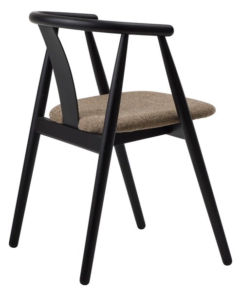 Czarno-beżowe krzesło Relate – Unique Furniture