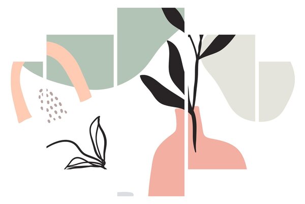 Obraz - Kwiaty w wazonie N⁰3 (125x70 cm)