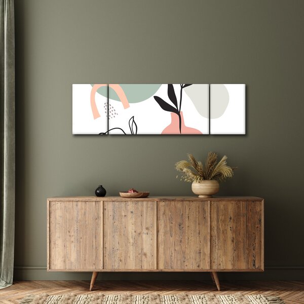 Obraz - Kwiaty w wazonie N⁰3 (170x50 cm)