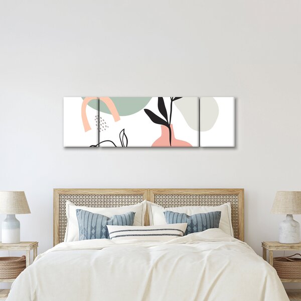 Obraz - Kwiaty w wazonie N⁰3 (170x50 cm)