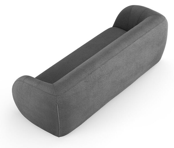 Szara sofa z materiału bouclé 230 cm Essen – Cosmopolitan Design