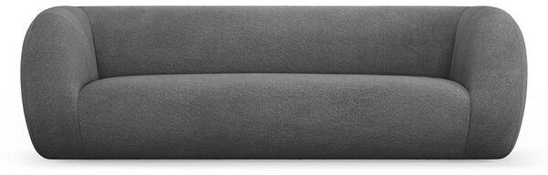 Szara sofa z materiału bouclé 230 cm Essen – Cosmopolitan Design