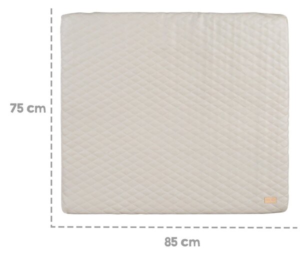 Podkładka do przewijania 75x85 cm Greyish gesteppt – Roba