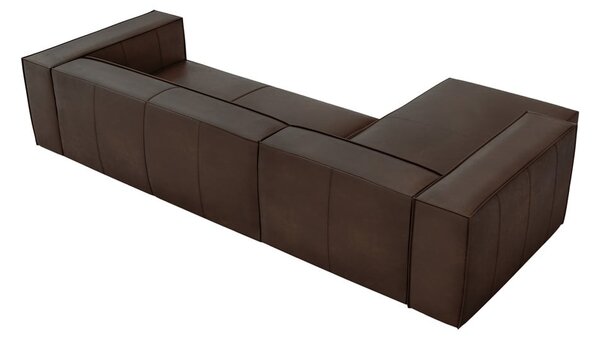Ciemnobrązowy skórzany narożnik (lewostronny) Madame – Windsor & Co Sofas