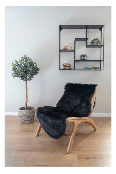 Czarny syntetyczny chodnik 60x180 cm – House Nordic