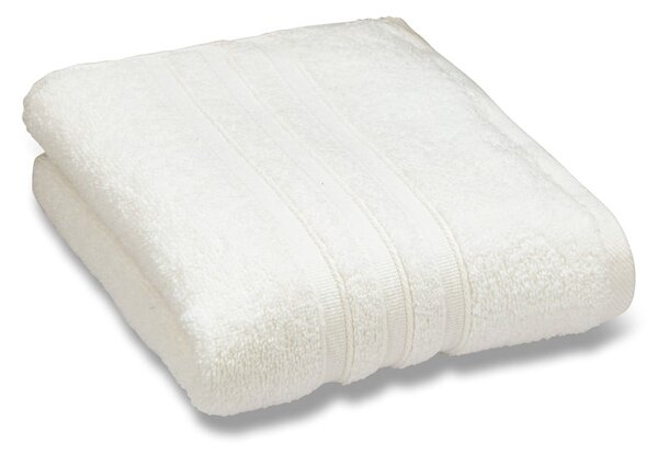 Kremowy bawełniany ręcznik frotte 50x85 cm Zero Twist – Catherine Lansfield
