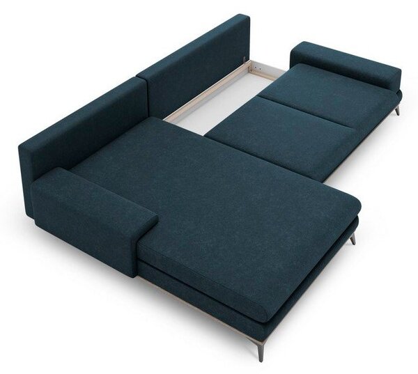Morski rozkładany narożnik Windsor & Co Sofas Planet, lewostronny