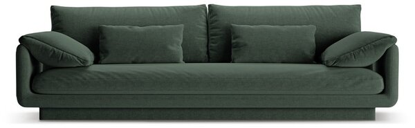 Ciemnozielona sofa 250 cm Torino – Micadoni Home