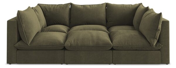 Sofa w kolorze khaki 255 cm Manao – Makamii