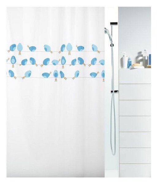 Zasłona prysznicowa 180x200 cm Birdy – Spirella