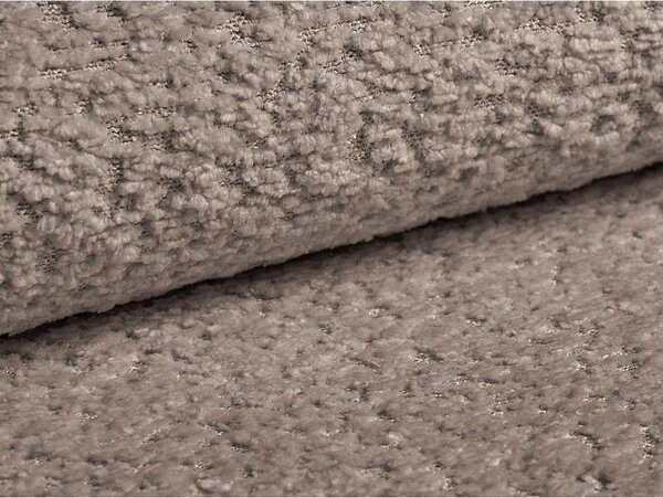 Szarobeżowa rozkładana sofa z materiału bouclé 206 cm Kemi – Cosmopolitan Design