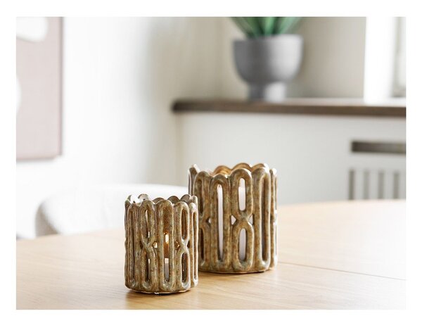 Ceramiczne świeczniki zestaw 2 szt. – House Nordic