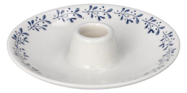 Porcelanowy świecznik ze świątecznym motywem – Dakls