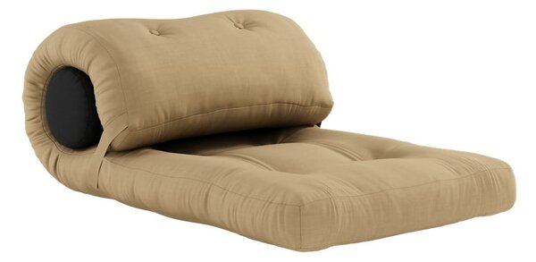 Musztardowy materac futon 70x200 cm Wrap – Karup Design