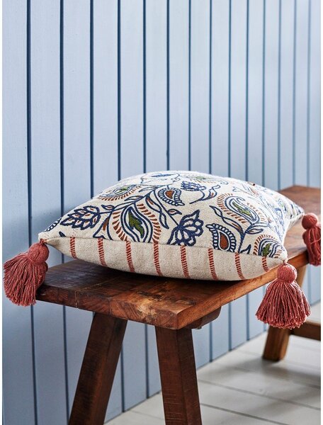 Poduszka dekoracyjna z bawełny z recyklingu 45x45 cm Paisley – Bloomingville