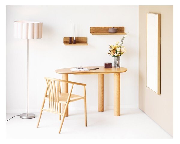 Szary szklany wazon (wysokość 20 cm) – House Nordic