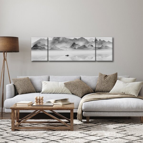 Obraz - Japońskie jezioro (170x50 cm)