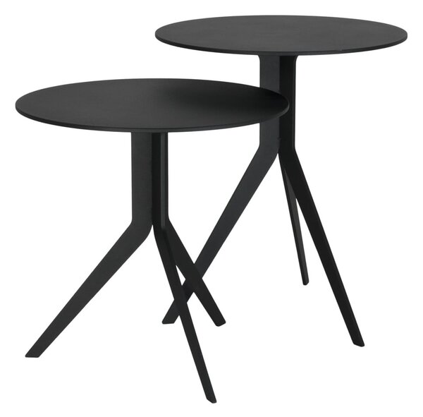Metalowy okrągły stolik ø 38 cm Daley – Spinder Design