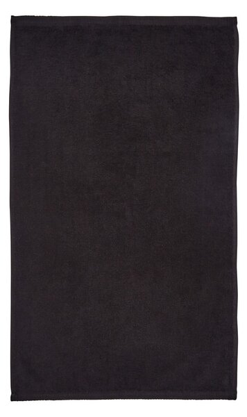 Czarny bawełniany ręcznik szybkoschnący/frotte 50x85 cm Quick Dry – Catherine Lansfield