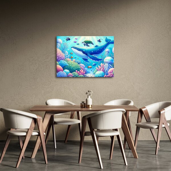Obraz – Podwodny świat (70x50 cm)