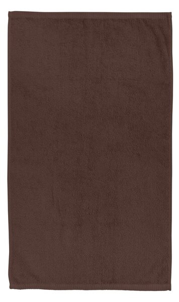 Brązowy bawełniany ręcznik szybkoschnący/frotte 50x85 cm Quick Dry – Catherine Lansfield