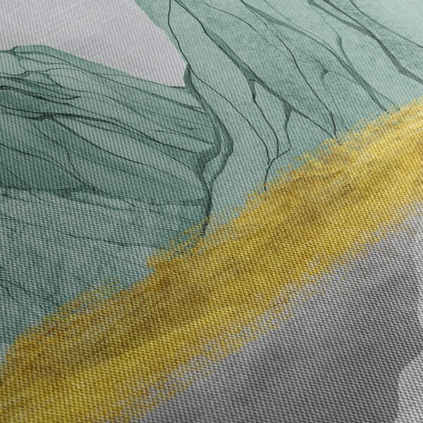 Obraz - Emerald Mountains N⁰1 (125x70 cm)