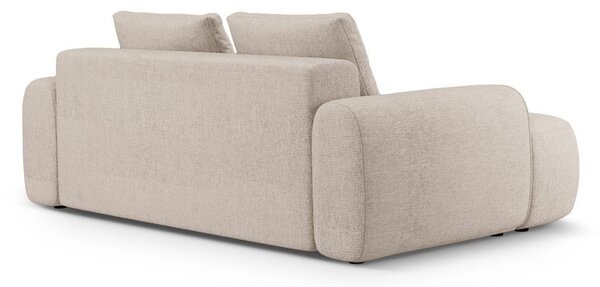 Jasnobrązowa sofa 200 cm Linz – Cosmopolitan Design