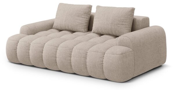 Jasnobrązowa sofa 200 cm Linz – Cosmopolitan Design